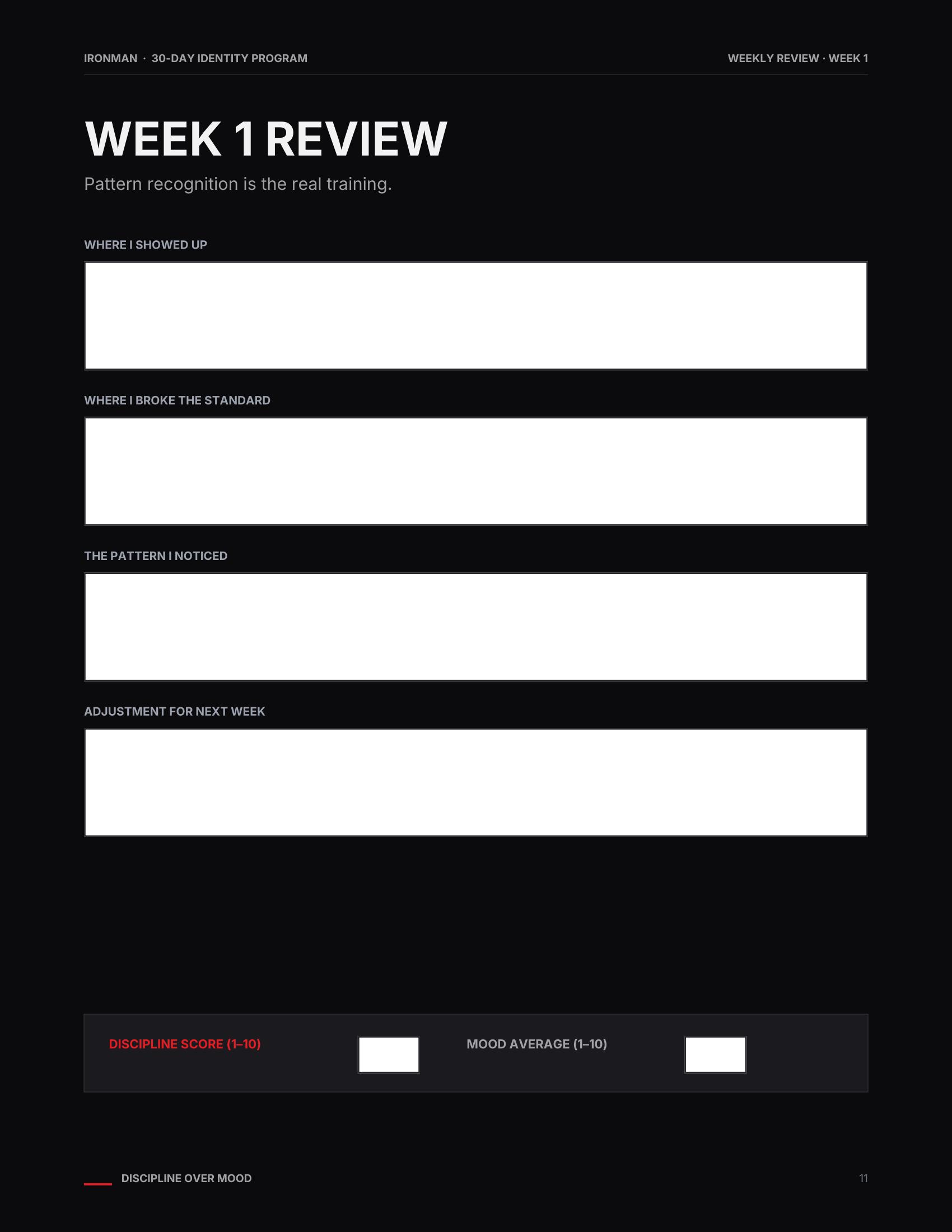 Weekly Review